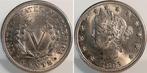 1883 5 Cents Usa 1885 ohne Muenzzeichen ca Ms64/65 Libert..., Verzenden
