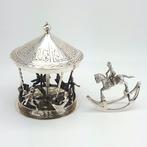 Miniatuur beeldje - Zilver, Antiek en Kunst, Antiek | Goud en Zilver