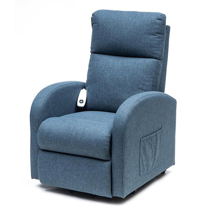 Sta-op stoel en relaxfauteuil Berlijn - Basic, Huis en Inrichting, Stoelen, Eén, Blauw, Nieuw, Ophalen of Verzenden