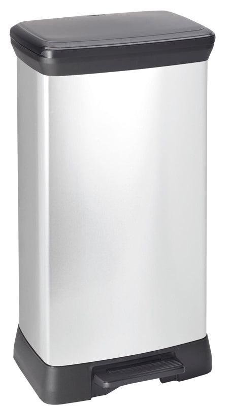 Decobin pedaalemmer rechthoekig 50 liter, Huis en Inrichting, Schoonmaakartikelen, Verzenden
