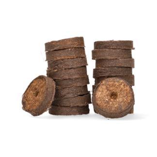 Kokostabletten | Nature | Ø 3.5 centimeter (18 stuks), Tuin en Terras, Kweekspullen, Nieuw, Verzenden