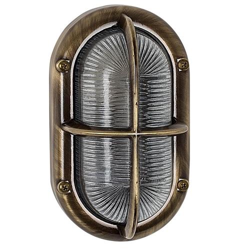 Scheepslamp Oculus Brons Buitenverlichting, Tuin en Terras, Buitenverlichting, Verzenden