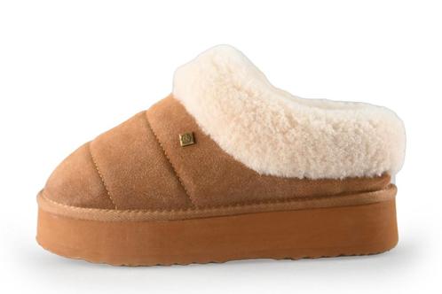 Nelson Pantoffels in maat 40 Cognac | 10% extra korting, Kleding | Dames, Schoenen, Overige kleuren, Gedragen, Pantoffels of Sloffen