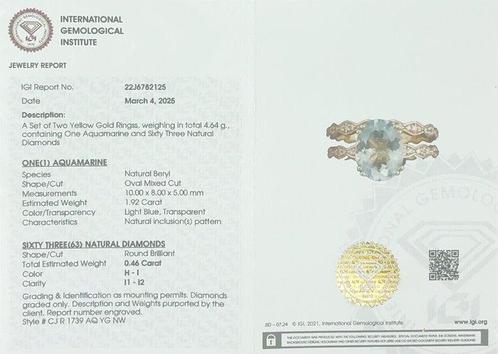 Verlovingsring - 14 karaat Geel goud - 2.38ct. tw., Sieraden, Tassen en Uiterlijk, Antieke sieraden