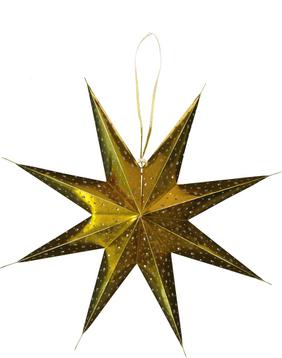 HEMA Kerstster met LED licht 68cm goud sale