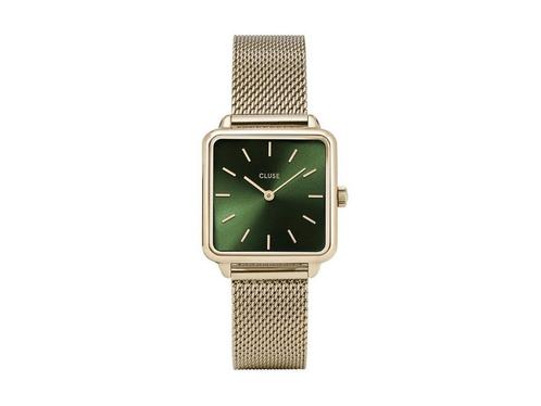 Cluse La Tétragone Mesh Green, Gold Colour, Huis en Inrichting, Woonaccessoires | Overige, Nieuw, Verzenden