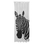 Douchegordijn Sealskin Zebra 180x200 cm PEVA Zwart / Wit, Ophalen of Verzenden, Nieuw