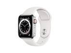 Apple Watch Series 6 40mm Cellular Stainless Steel, Sieraden, Tassen en Uiterlijk, Smartwatches, Verzenden, Zo goed als nieuw