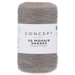 Katia Concept 50 Mohair Shades - 03 lichtgrijs - Mohair Ga, Ophalen of Verzenden, Nieuw