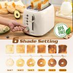 Aigostar Retro Broodrooster - Toaster - 800W - Beige, Witgoed en Apparatuur, Verzenden, Nieuw