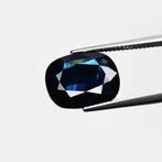 1 pcs Blauw Saffier - 9.92 ct - Lotus Gemology - Basalt, Sieraden, Tassen en Uiterlijk, Edelstenen, Nieuw