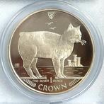 Isle of Man. 1 Crown 1988 Manx Cat  (Zonder Minimumprijs)