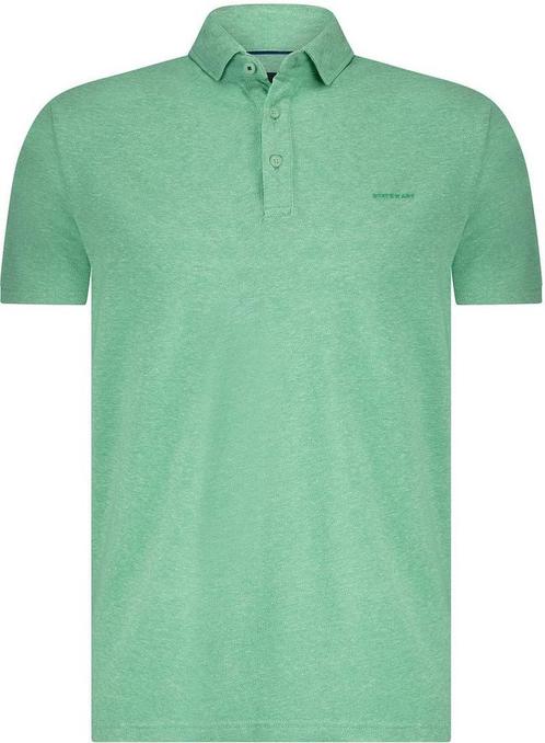 State of Art Poloshirt Piqué Melange Groen maat XXL Heren, Kleding | Heren, Polo's, Groen, Nieuw, Overige maten, Verzenden