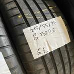 2 x Bridgestone Turanza T005 215-55-17 Zomerbanden 6,5mm, 17 inch, Ophalen of Verzenden, Band(en), Personenwagen
