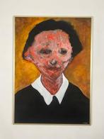 Ahmad Mallah - Self portrait, Antiek en Kunst
