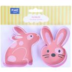 PME Koekjes Uitsteker Paashaas Set/2, Verzenden, Nieuw