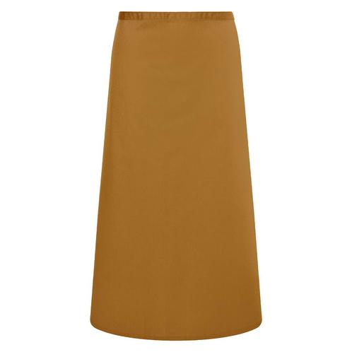 GGM Gastro | KARLOWSKY | Bistro schort Basic - Mosterd |, Huis en Inrichting, Keuken | Textiel, Overige kleuren, Nieuw, Schort