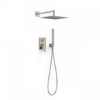 Regendoucheset Inbouw Tres Project 30 cm Vierkant Met, Ophalen of Verzenden, Nieuw, Kraan