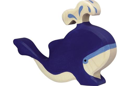 Holztiger - Houten Dieren - Walvis 20 cm, Kinderen en Baby's, Speelgoed | Overig