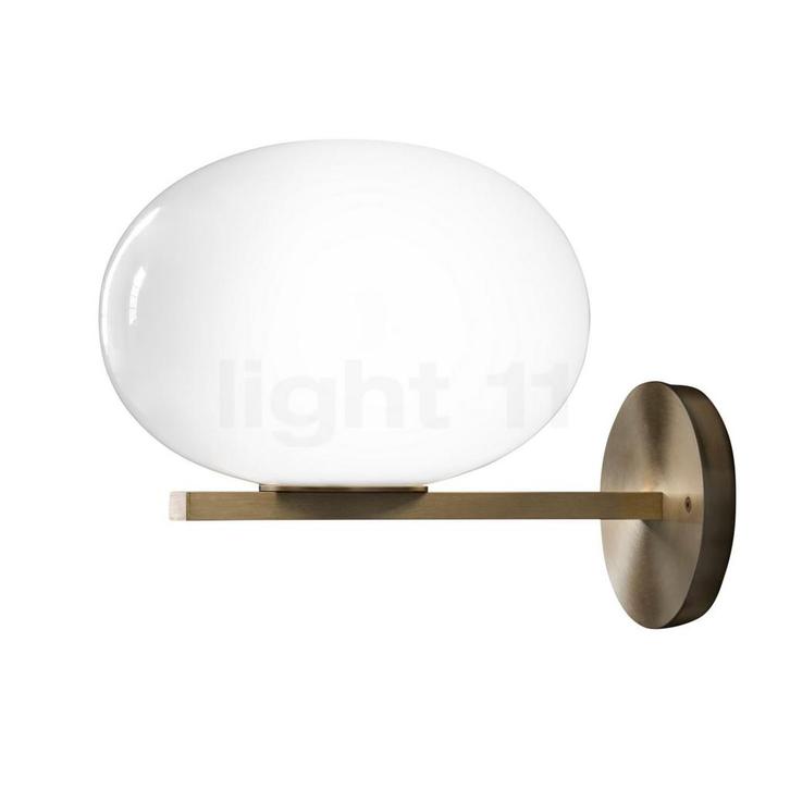Oluce Alba Wandlamp, opaalglas glanzend (Wandlampen), Huis en Inrichting, Lampen | Wandlampen, Nieuw, Glas, Verzenden