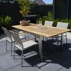 Tuintafel Marmaris RVS Uitschuifbaar, Huis en Inrichting, Stoelen, Ophalen of Verzenden, Nieuw