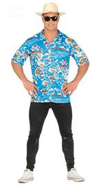 Hawaii Blouse Tourist - M/L, Kleding | Dames, Carnavalskleding en Feestkleding, Verzenden, Nieuw
