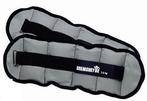 Tunturi Enkel- en polsgewichten - 2 x 1.5 kg - Grijs, Sport en Fitness, Verzenden, Nieuw