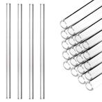 GGM Gastro | (50 stuks) Glazen drinkrietjes - 30 cm - recht, Verzenden