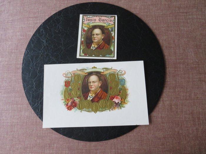 Themacollectie - Lot sigaren kist etiketten (cigar box, Antiek en Kunst, Antiek | Speelgoed