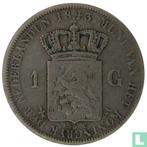 Nederland 1 gulden 1843 (munten), Postzegels en Munten, Munten | Nederland, Verzenden, Losse munt, Goud