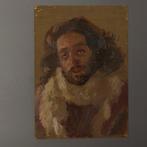 Lila de Nobili (1916-2002) - Portrait of a Man with Scarf -, Antiek en Kunst