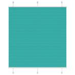 vidaXL Plissé rolgordijn 120x150cm stofbreedte 119,4cm, Huis en Inrichting, Verzenden, Nieuw, Groen