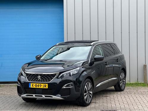 Zakelijke Lease |  Peugeot 5008 1.2 PureTech Allure Avantage, Auto's, Peugeot, Dealer onderhouden, Lease, Zwart, Handgeschakeld