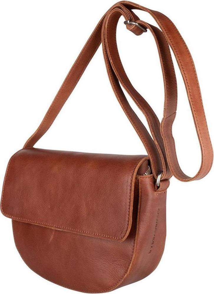 Cowboysbag - Bag Abbey - Cognac, Sieraden, Tassen en Uiterlijk, Tassen | Schoudertassen, Verzenden