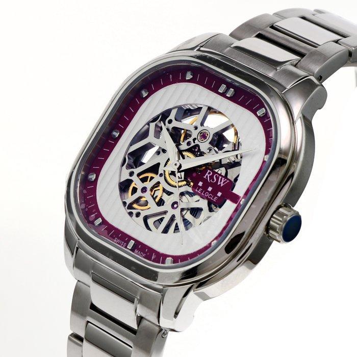 RSW - Le Locle automatic skeleton - RSWA122SK-SS-5 - Zonder, Sieraden, Tassen en Uiterlijk, Horloges | Heren