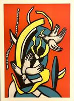Fernand Leger (daprès) (1881-1955) - Les oiseaux,, Antiek en Kunst