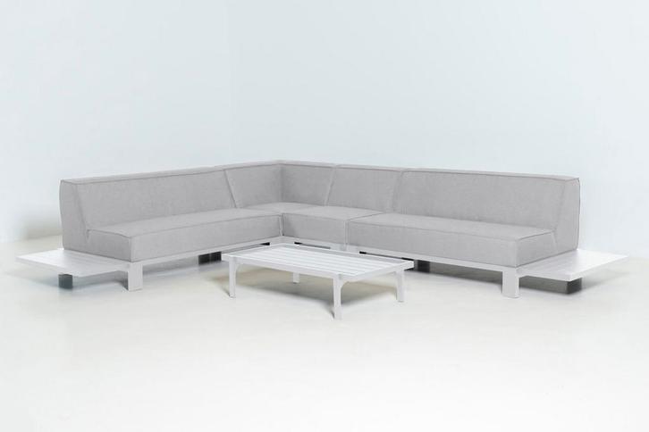 Flow. Sublime loungeset lead chiné XL SALE |, Tuin en Terras, Tuinsets en Loungesets, Ophalen of Verzenden