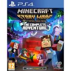 Playstation 4 Minecraft: Story Mode - The Complete Adventure, Spelcomputers en Games, Verzenden, Zo goed als nieuw