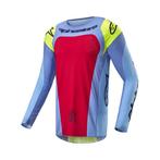 Alpinestars Techstar Ocuri Lichtblauw Geel Fluor Rood Berry, Motoren, Nieuw met kaartje, Overige typen, Alpinestars, Heren