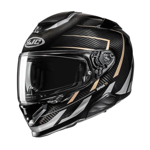 HJC RPHA 71 Carbon Cano Zwart Goud Zilver Integraalhelm, Motoren, Kleding | Motorhelmen, Integraalhelm, Heren, S, Nieuw met kaartje