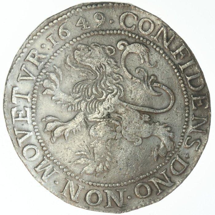 Nederland, Utrecht Leeuwendaalder 1649 (Zonder minimumprijs), Postzegels en Munten, Munten | Nederland