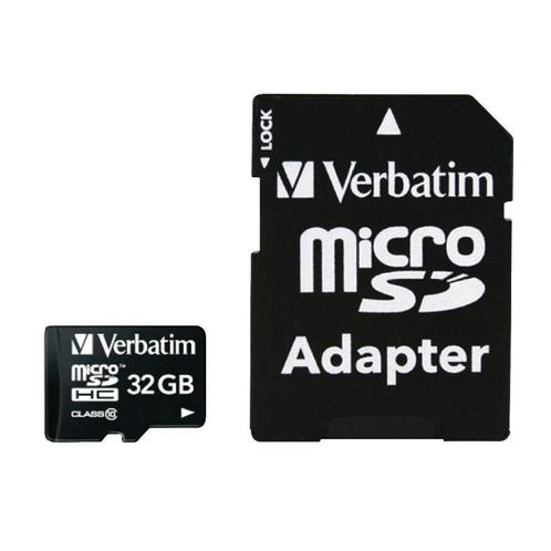 Verbatim Micro SDHC geheugenkaart / 32GB, Audio, Tv en Foto, Fotografie | Geheugenkaarten, Ophalen of Verzenden
