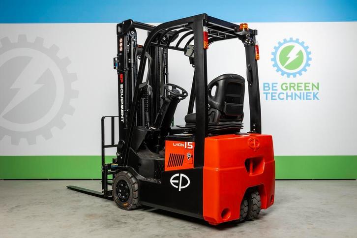 1500 kg | 3-wiel heftruck | Li-ion | Sideshift | 230V laden, Zakelijke goederen, Machines en Bouw | Heftrucks en Intern transport