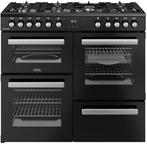 Belling COOKCENTRE 100 DF BLK fornuis, Verzenden, 60 cm of meer, Nieuw, Energieklasse A of zuiniger