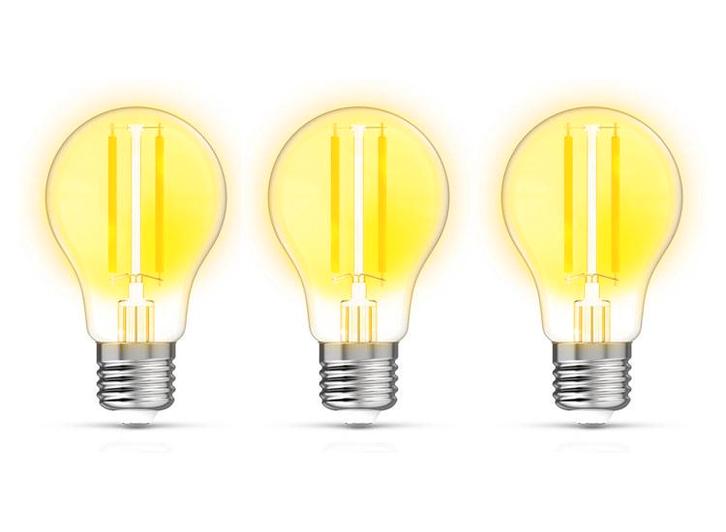 3 Qnect Smart Wifi E27 Led lampen - Verschillende Kleuren -, Huis en Inrichting, Lampen | Losse lampen, Nieuw, Verzenden