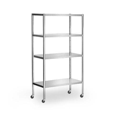 GGM Gastro | RVS opbergrek PREMIUM - 1000x490mm |, Zakelijke goederen, Horeca | Meubilair en Inrichting, Verzenden