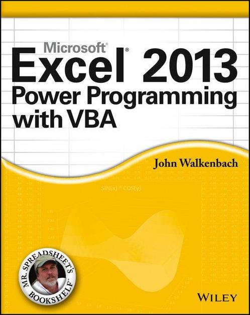 9781118490396 Excel 2013 Power Programming with VBA, Boeken, Schoolboeken, Zo goed als nieuw, Verzenden