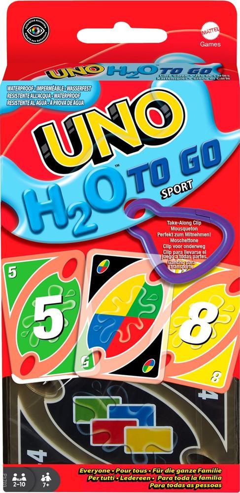 Uno - H2O To Go | Mattel - Kaartspellen, Hobby en Vrije tijd, Gezelschapsspellen | Kaartspellen, Nieuw, Verzenden