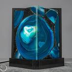 Zeer exclusieve design agaat lamp uit Brazilië- 869.95 g