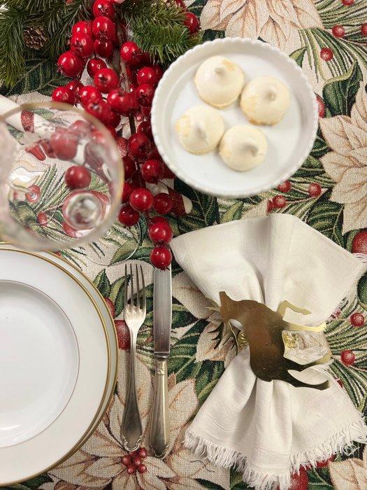 Lichte kerstverflaag voor grote banketten - Tafelkleed - 200, Diversen, Kerst